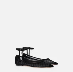 Ballerina in rete flock
