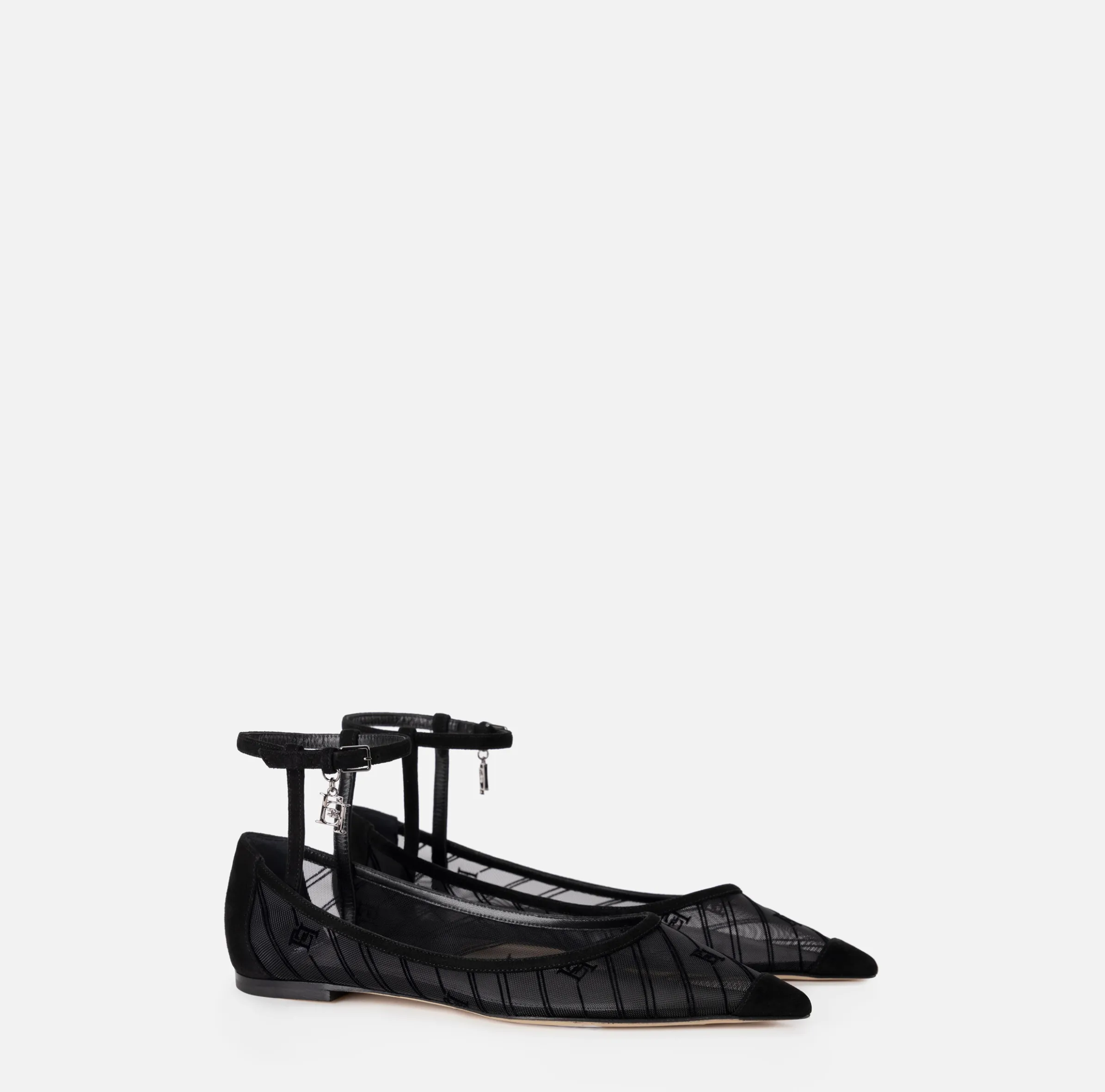 Ballerina in rete flock