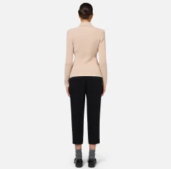 Blazer con tasche in vela tecnica