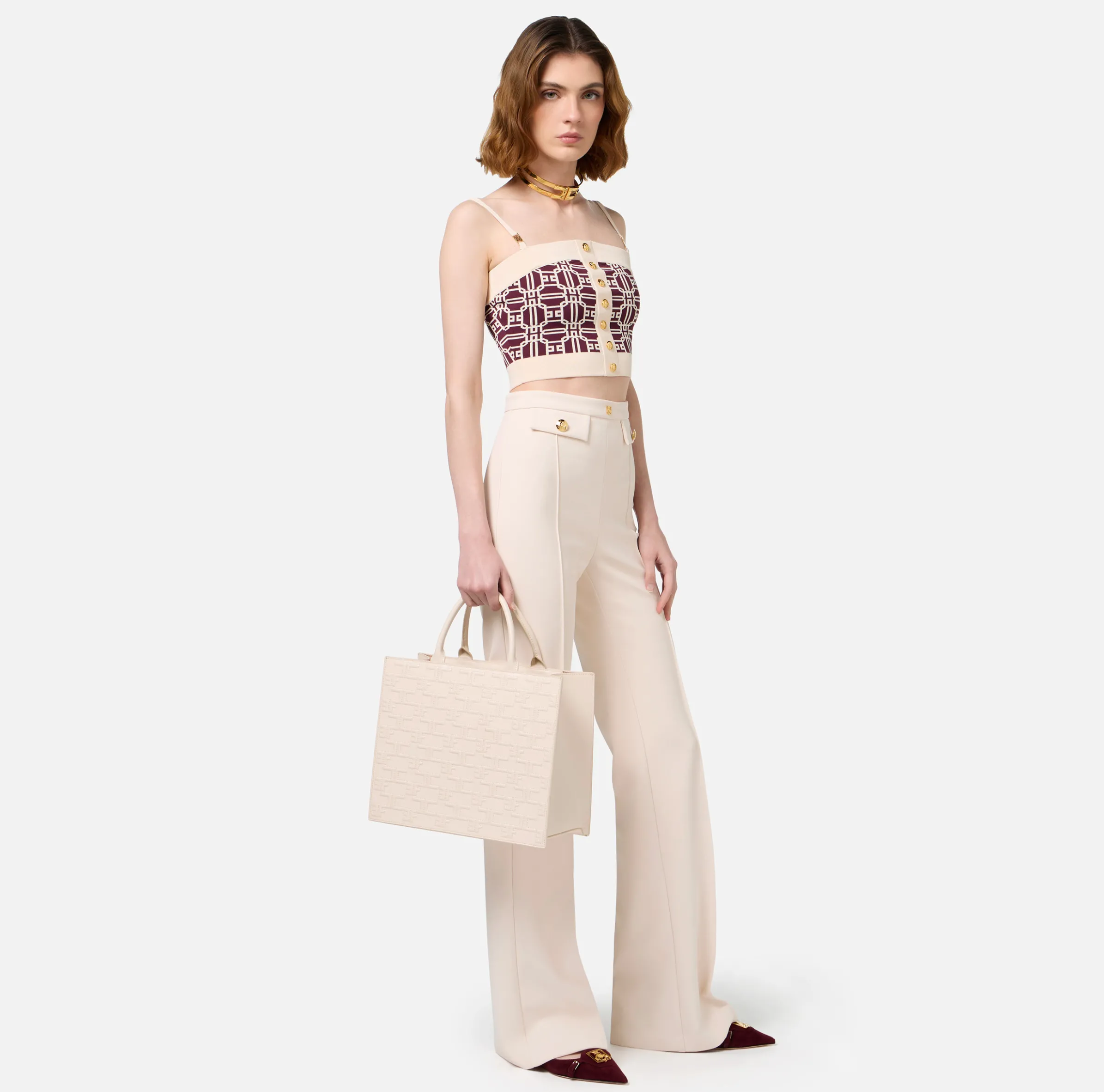 Bold Monogram Large Shopper