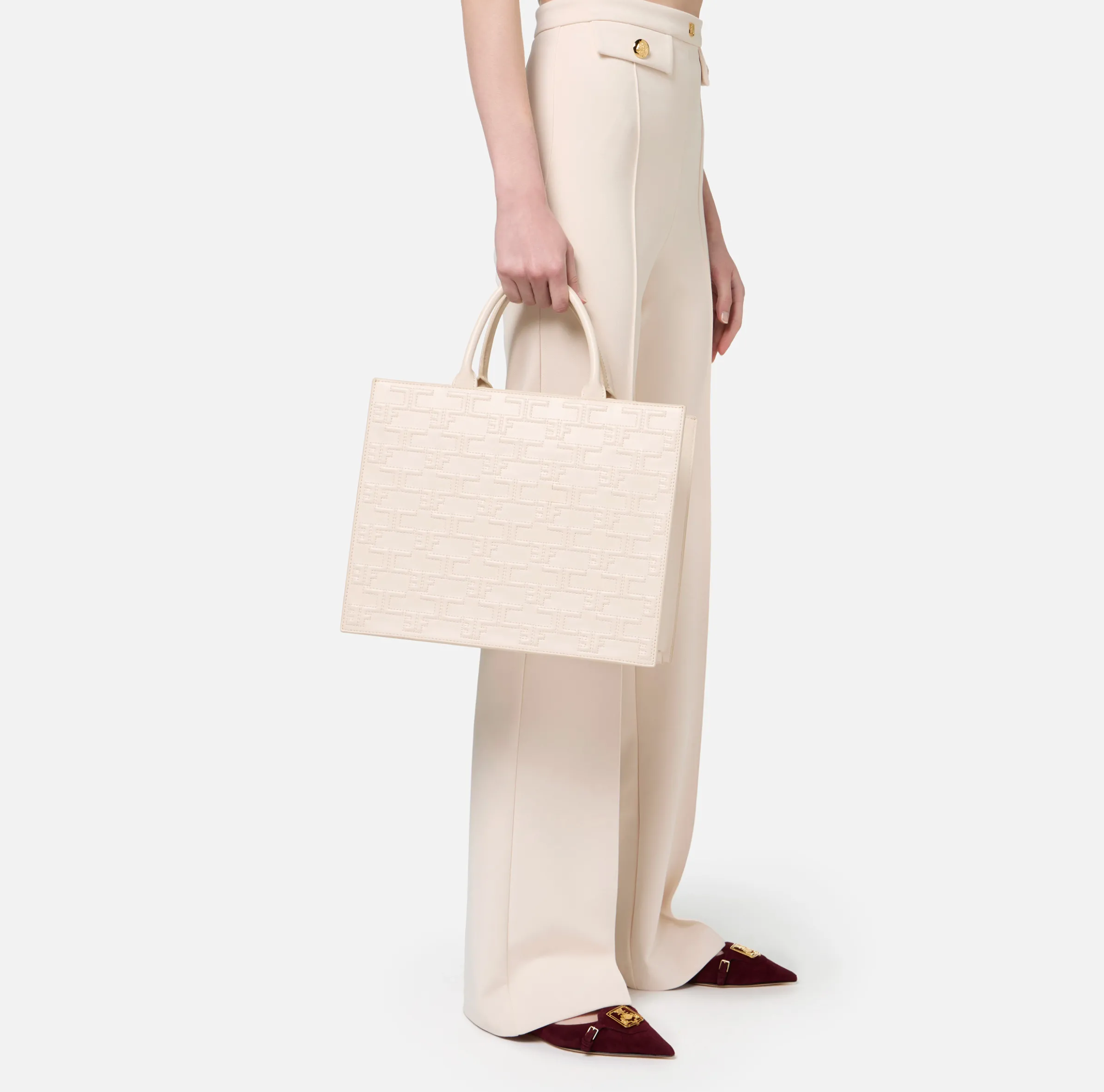 Bold Monogram Large Shopper