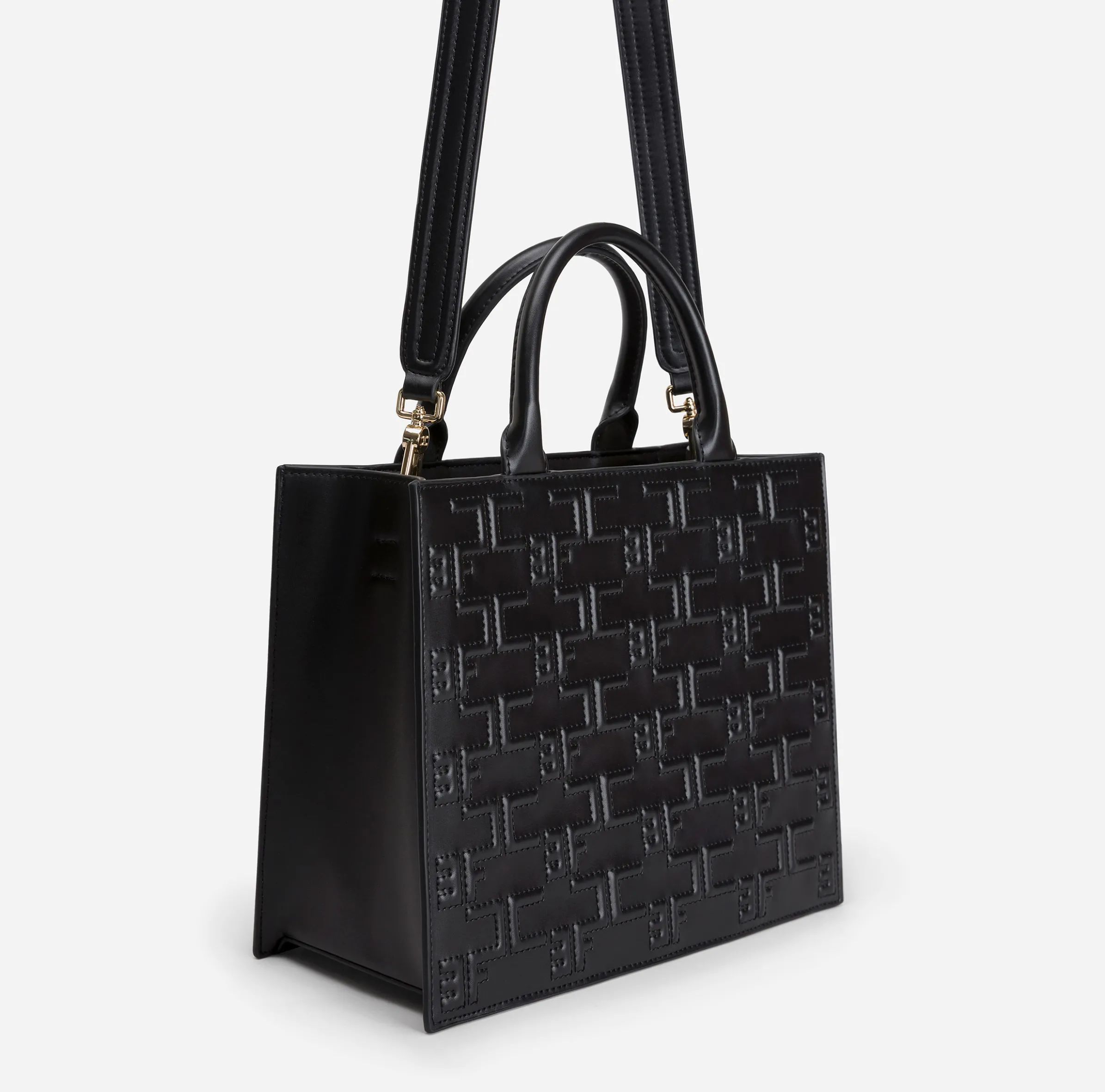 Bold Monogram Medium Shopper