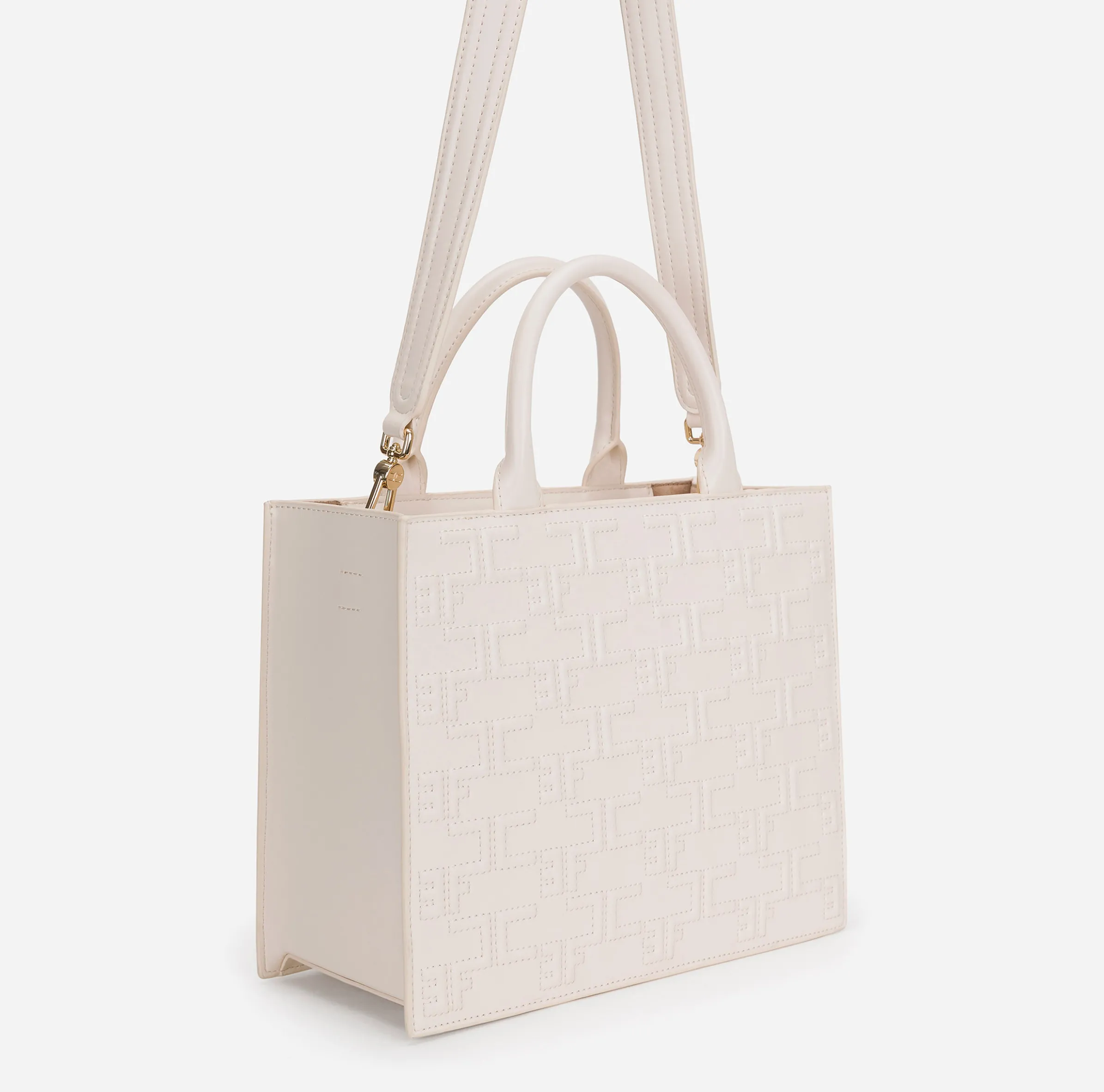 Bold Monogram Medium Shopper