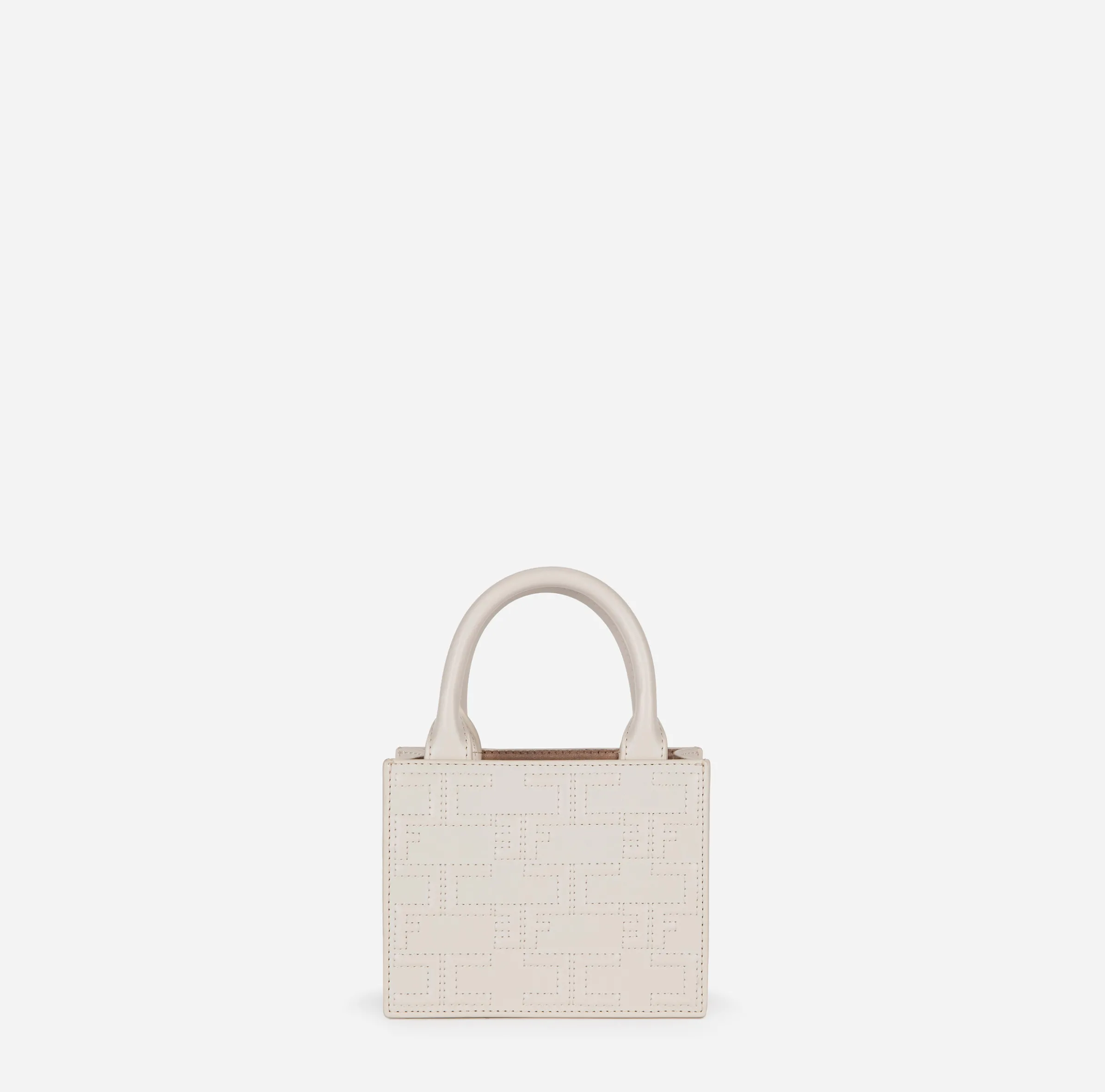 Bold Monogram Mini Shopper