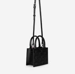 Bold Monogram Mini Shopper