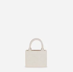 Bold Monogram Mini Shopper