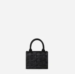 Bold Monogram Mini Shopper
