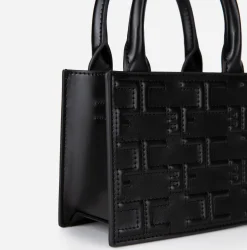 Bold Monogram Mini Shopper