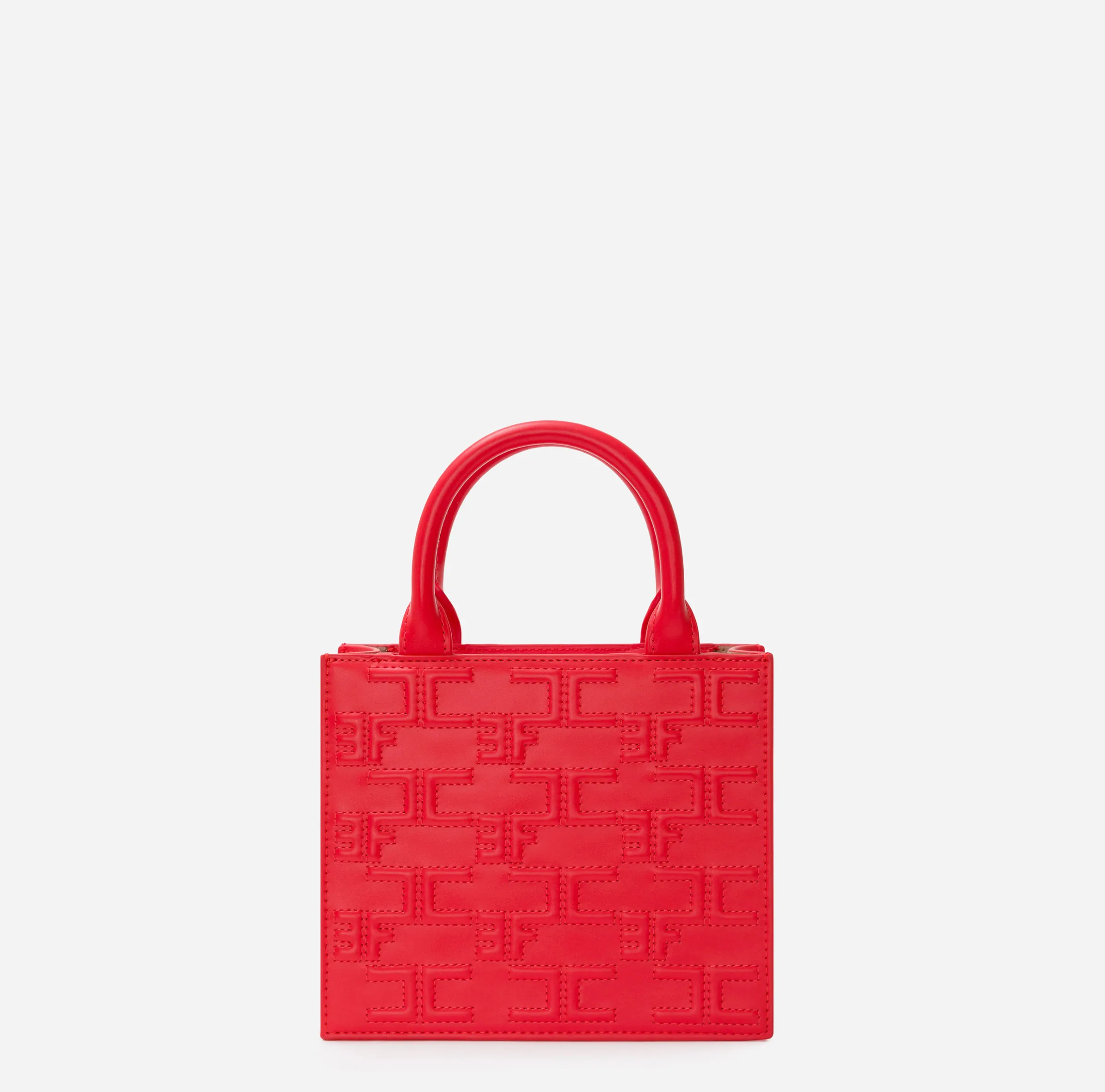 Bold Monogram Small Shopper