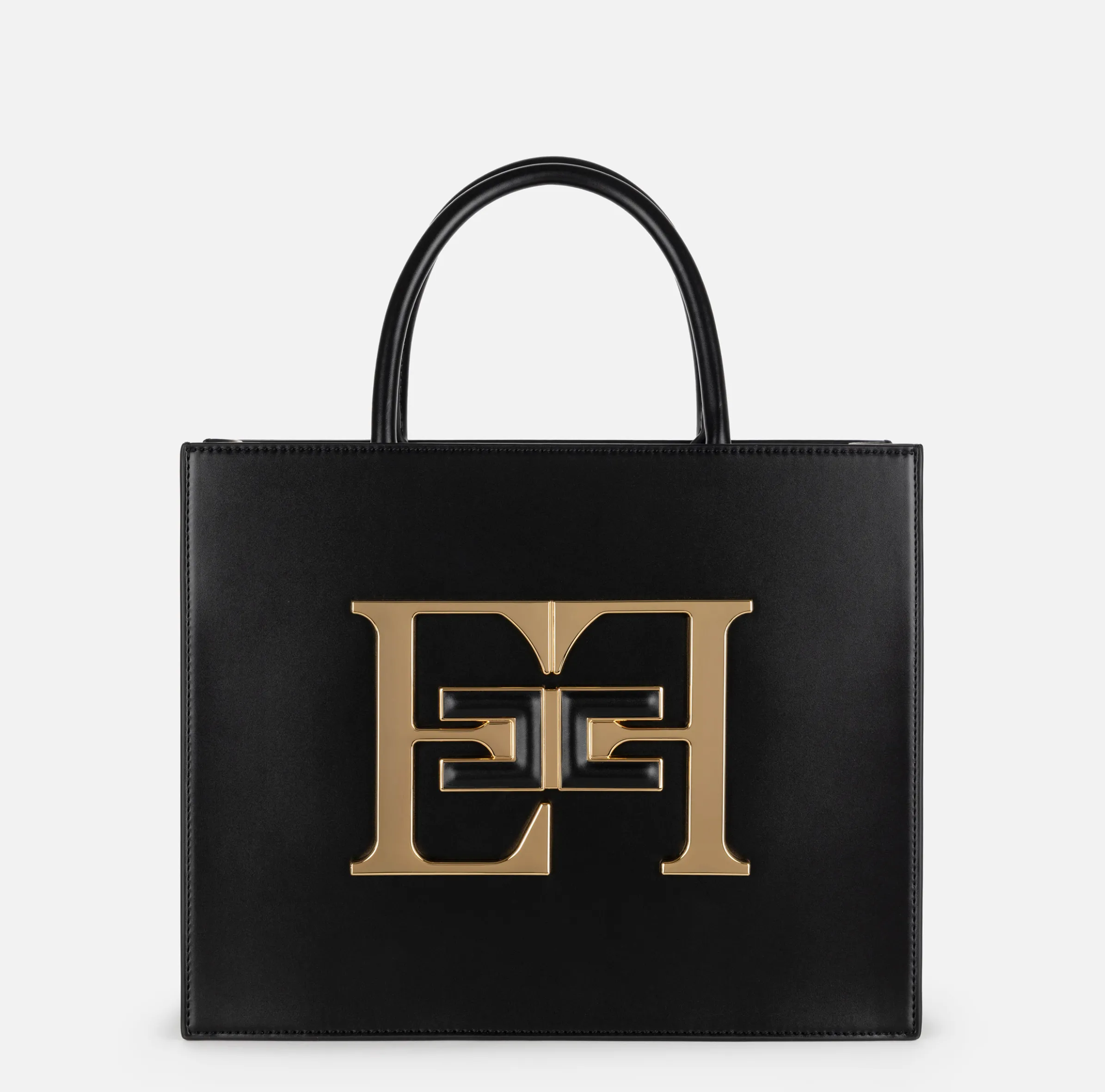 Borsa a mano media con logo