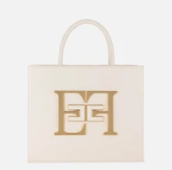Borsa a mano media con logo