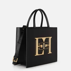 Borsa a mano media con logo