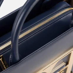 Borsa a mano media con logo
