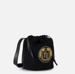 Borsa a secchiello in tessuto