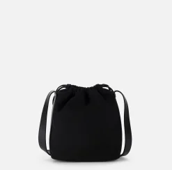 Borsa a secchiello in tessuto