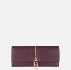 Borsa baguette in materiale effetto pelle con zip