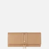 Borsa baguette in materiale effetto pelle con zip