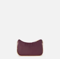 Borsa con doppia tracolla e logo