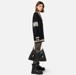 Borsa hobo in nappa lucida