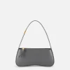 Borsa hobo media in nappa lucida