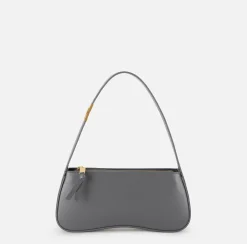 Borsa hobo media in nappa lucida