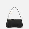 Borsa hobo media in nappa lucida