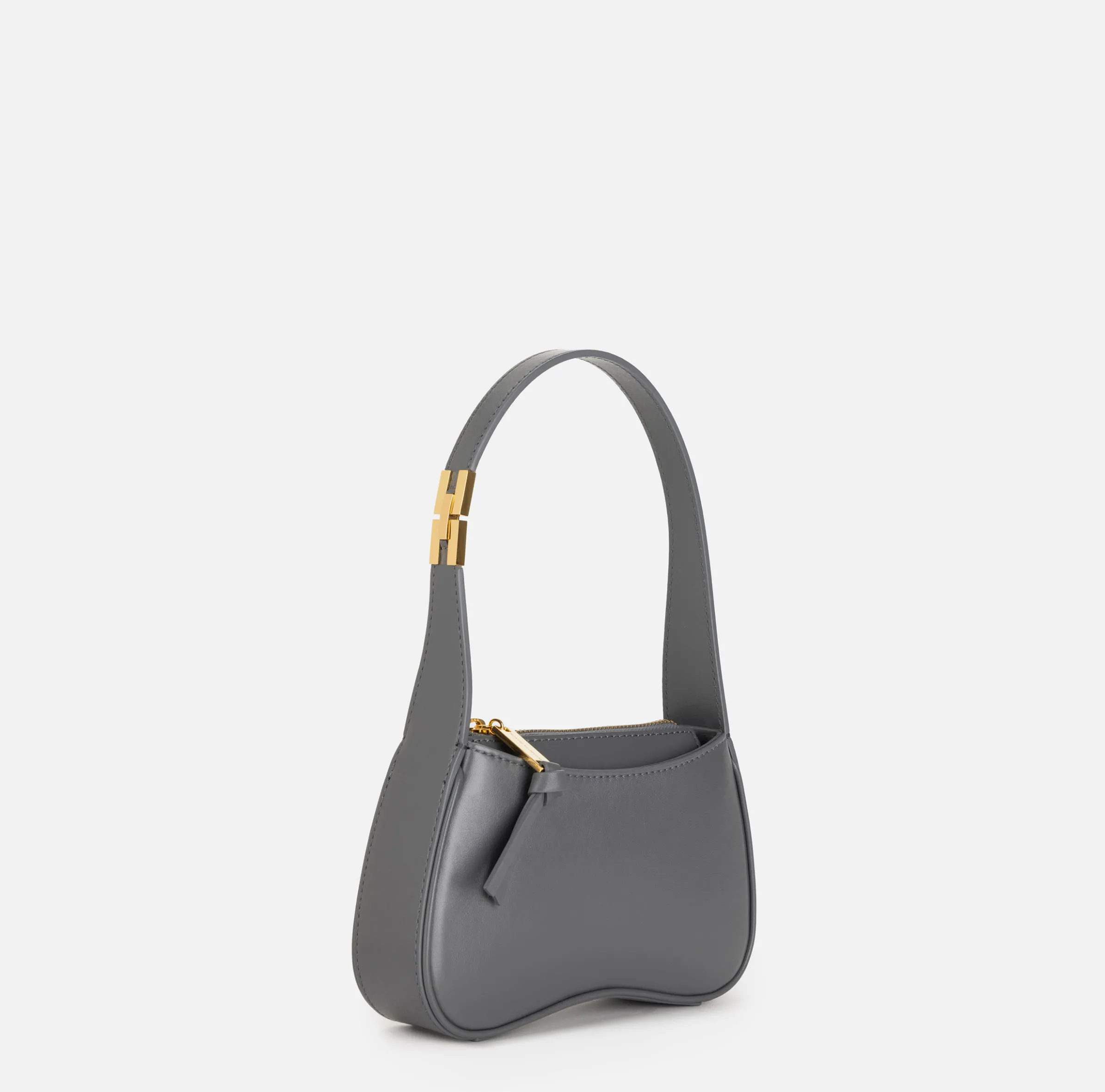 Borsa hobo mini in nappa lucida