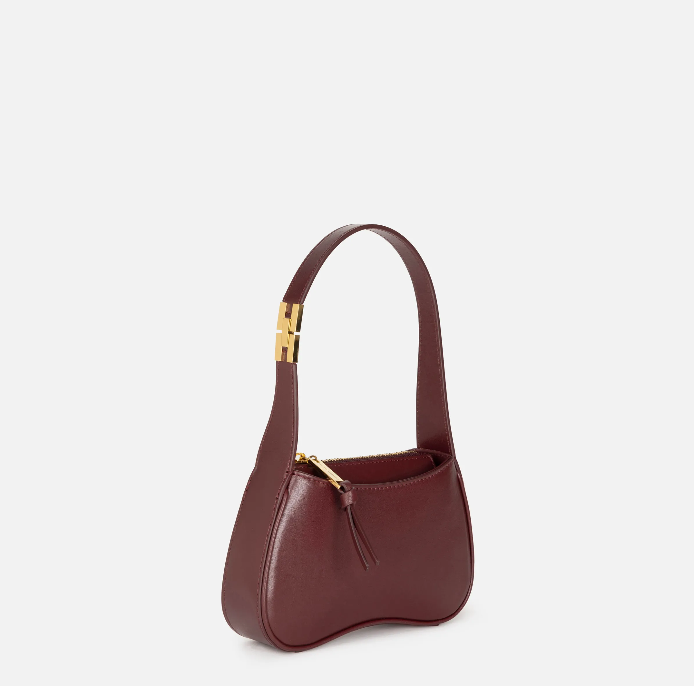 Borsa hobo mini in nappa lucida