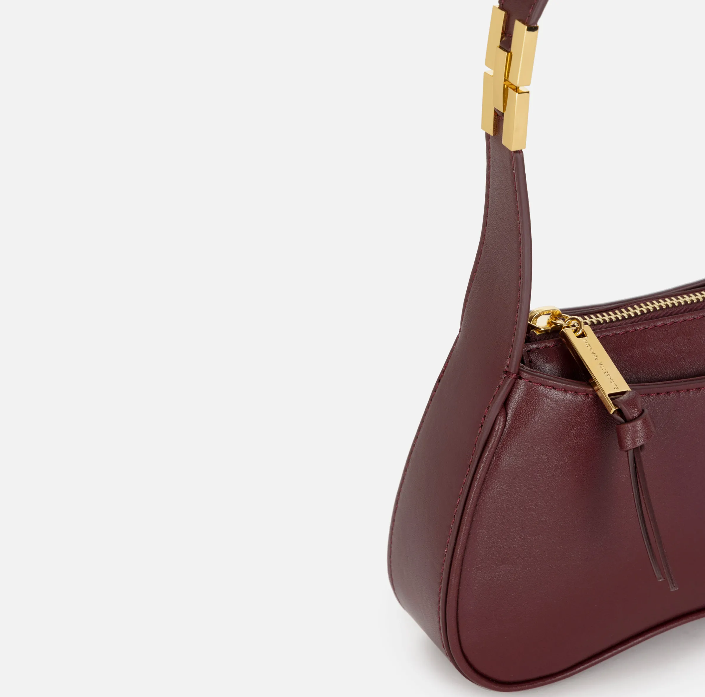 Borsa hobo mini in nappa lucida