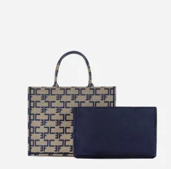 Borsa Monogram Media Con Organizer