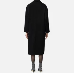 Cappotto doppiopetto over in cotone