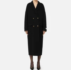 Cappotto over in lana