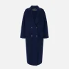 Cappotto over in lana