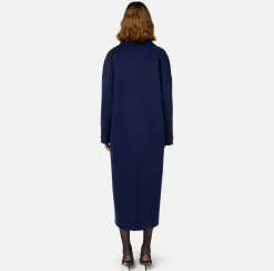 Cappotto over in lana