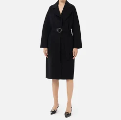 Cappotto vestaglia in lana