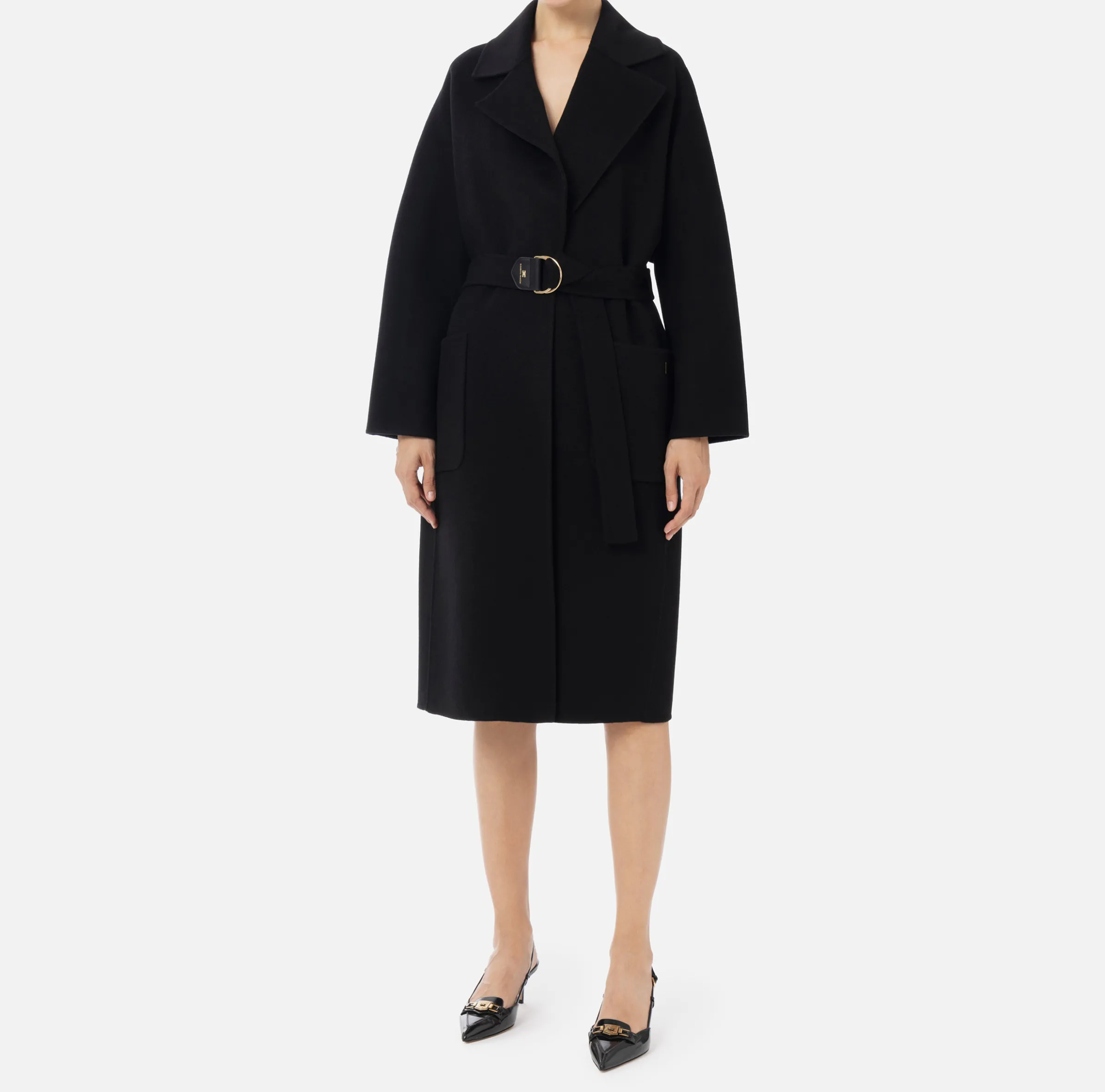 Cappotto vestaglia in lana