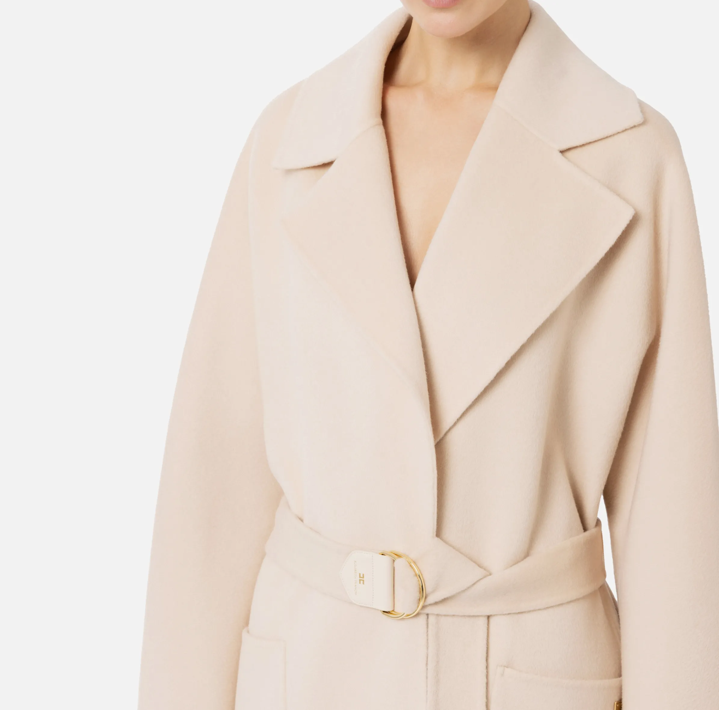 Cappotto vestaglia in lana