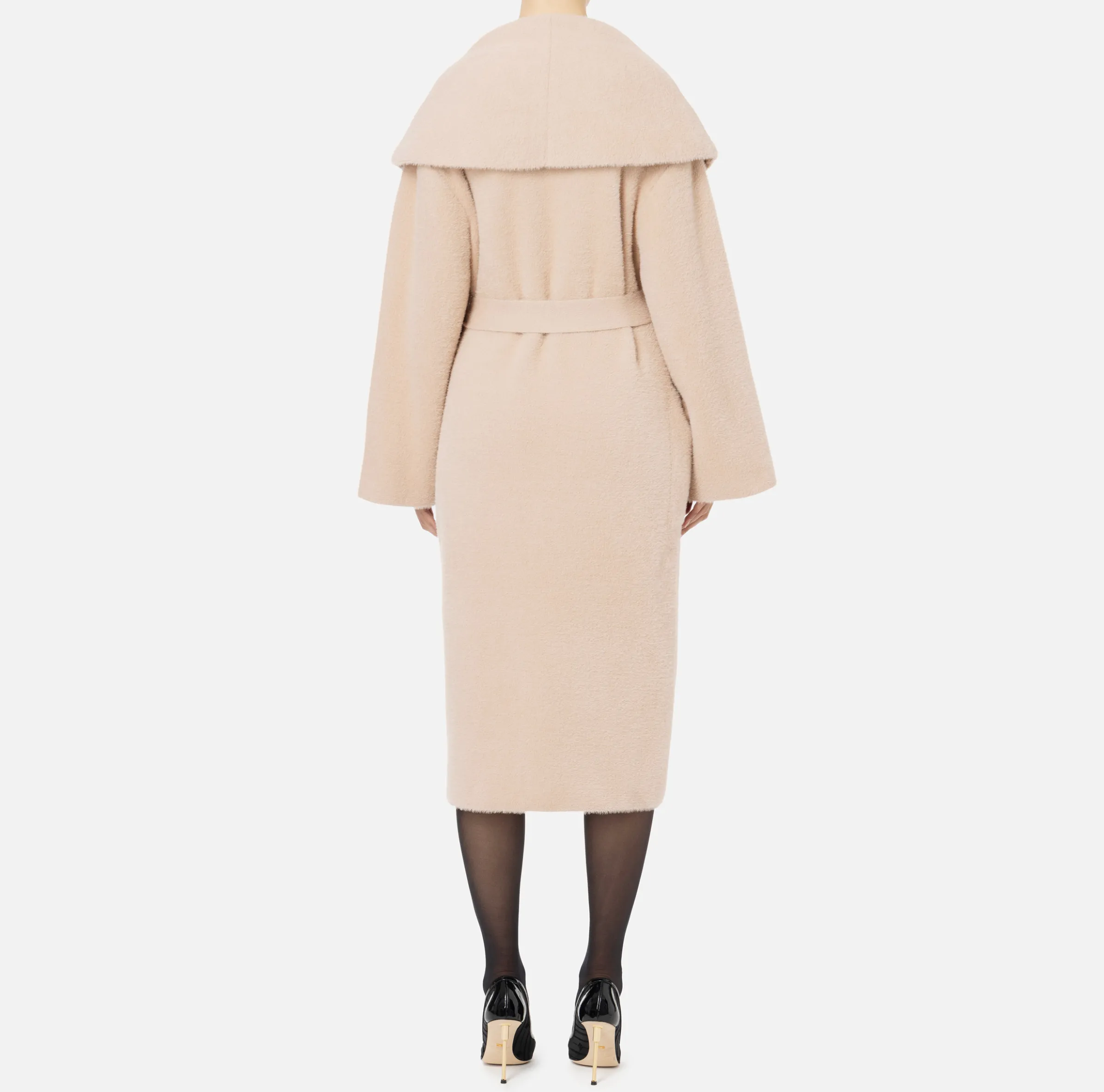 Cappotto vestaglia in maglia