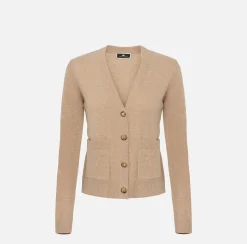 Cardigan in misto cashmere