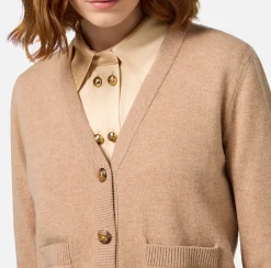 Cardigan in misto cashmere