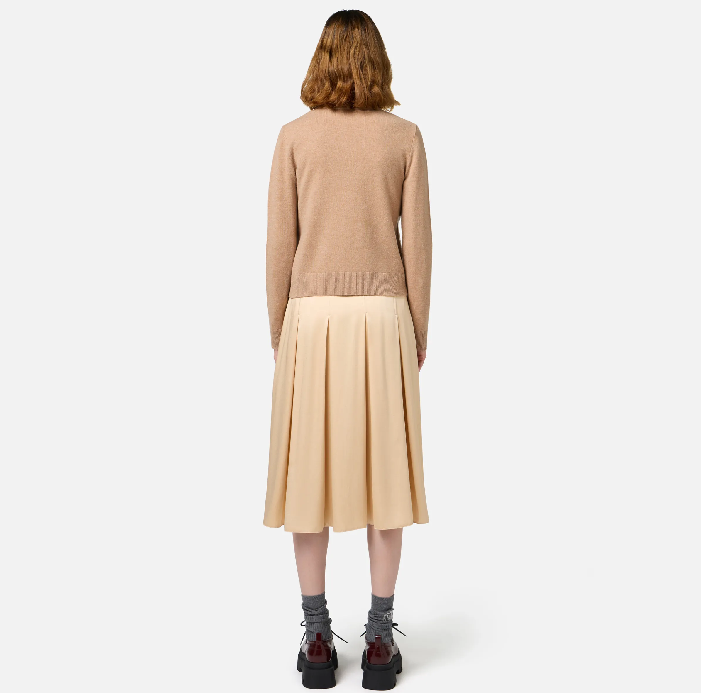 Cardigan in misto cashmere