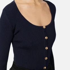 Cardigan in viscosa effetto plissé