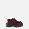 Derby in pelle con plateau