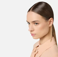 Earcuff con pendenti di strass