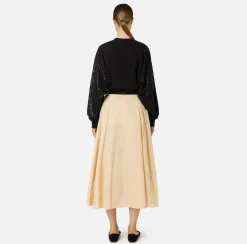 Gonna a ruota in nylon tecnico leggero
