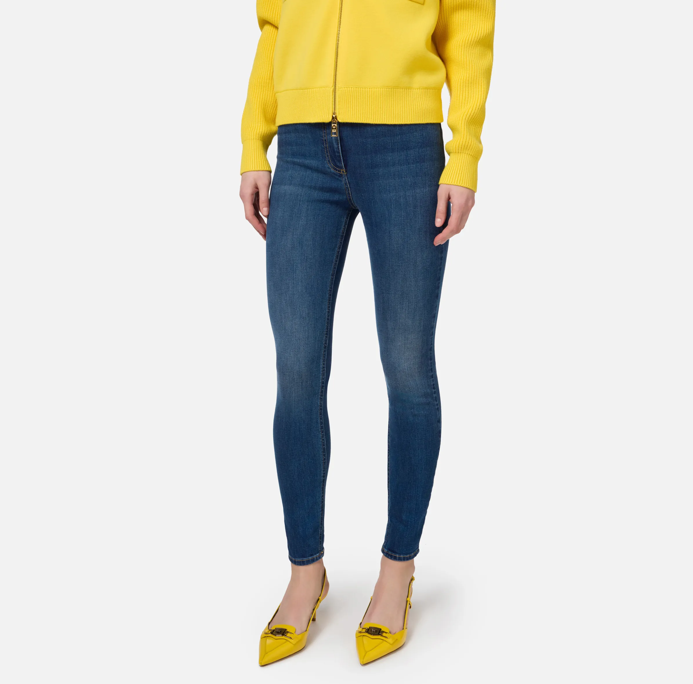 Jeans skinny in cotone stretch