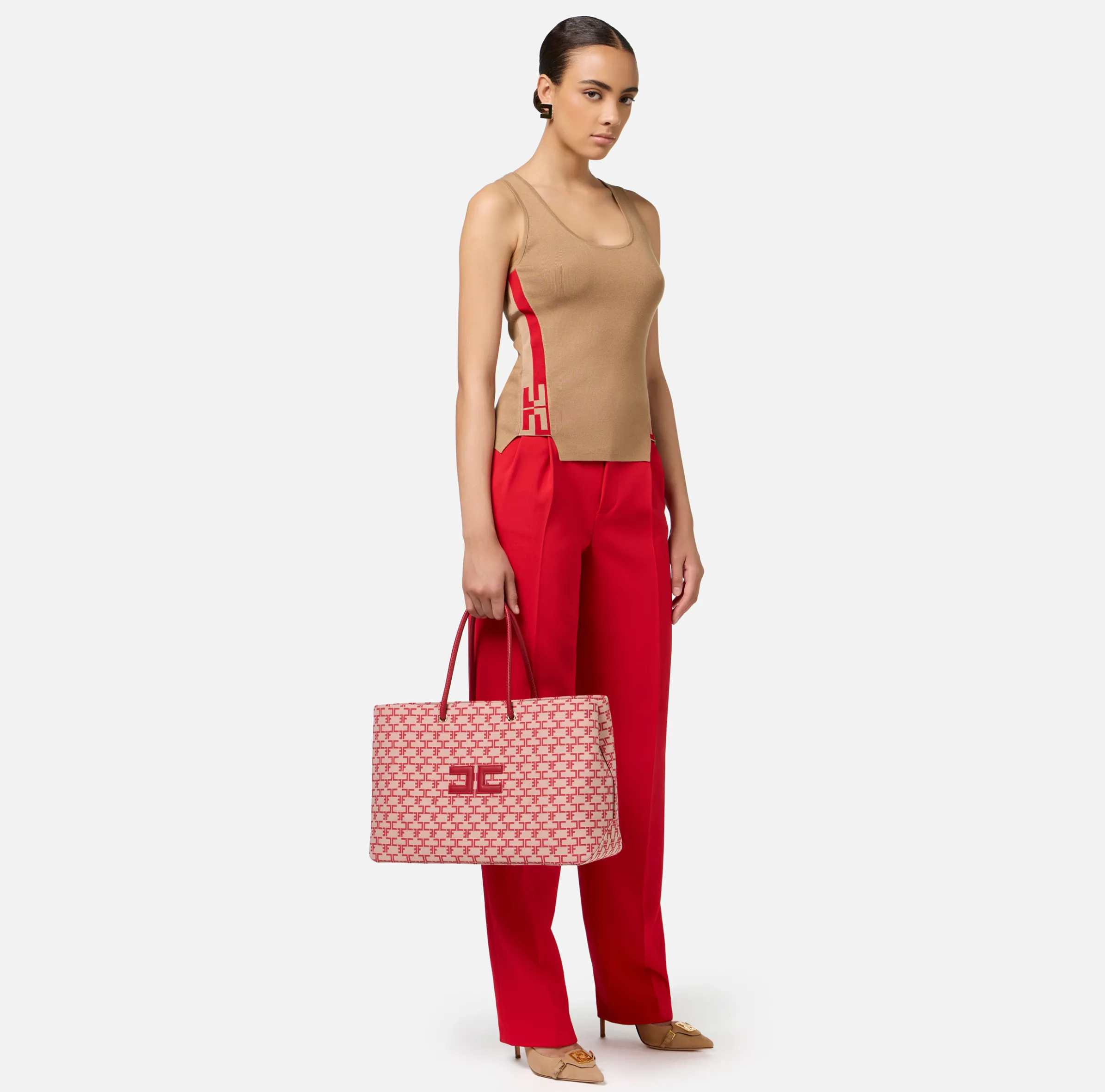 Madame Monogram Shopper Con Logo