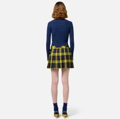Maglia in viscosa con logo college