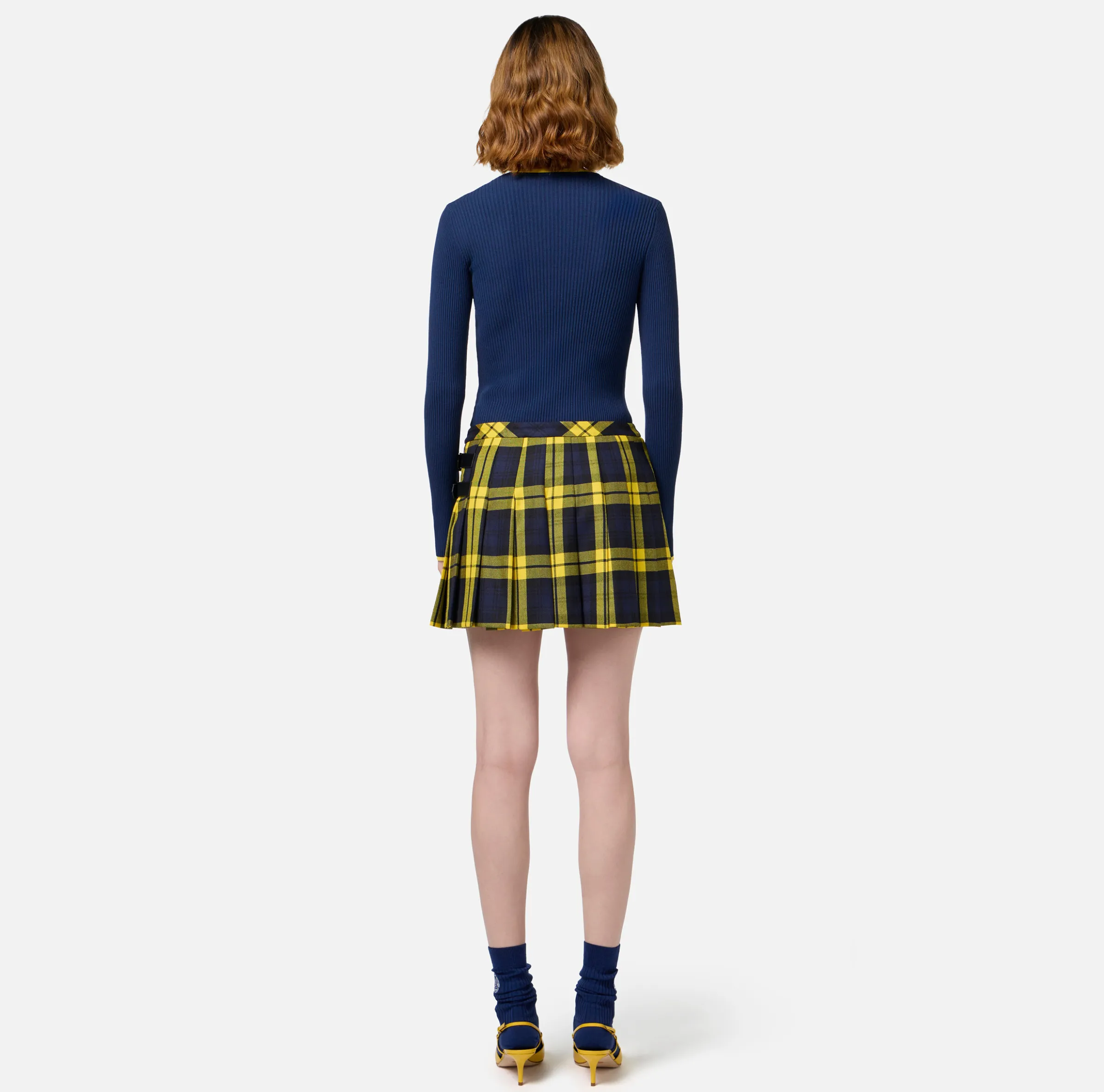 Maglia in viscosa con logo college