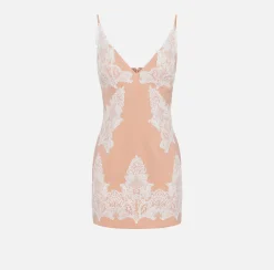 Miniabito in fresco lana con pizzo
